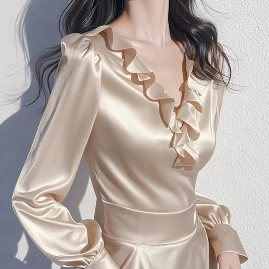 Blouse Design Satin
