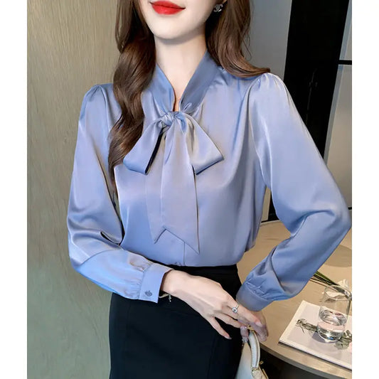 Blouse en Satin de Soie